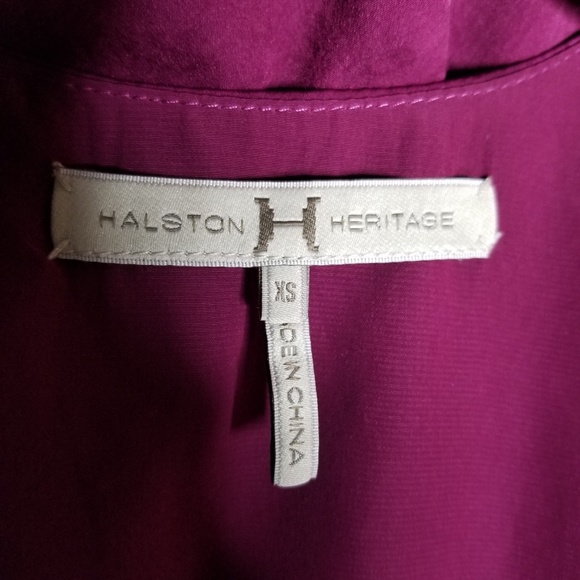 Halston Heritage Dress XS Sleeveless Pink - Picture 7 of 7